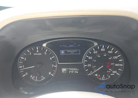 2014 Nissan Pathfinder Platinum z USA, uszkodzony, nr VIN 5N1AR2MM3EC729226